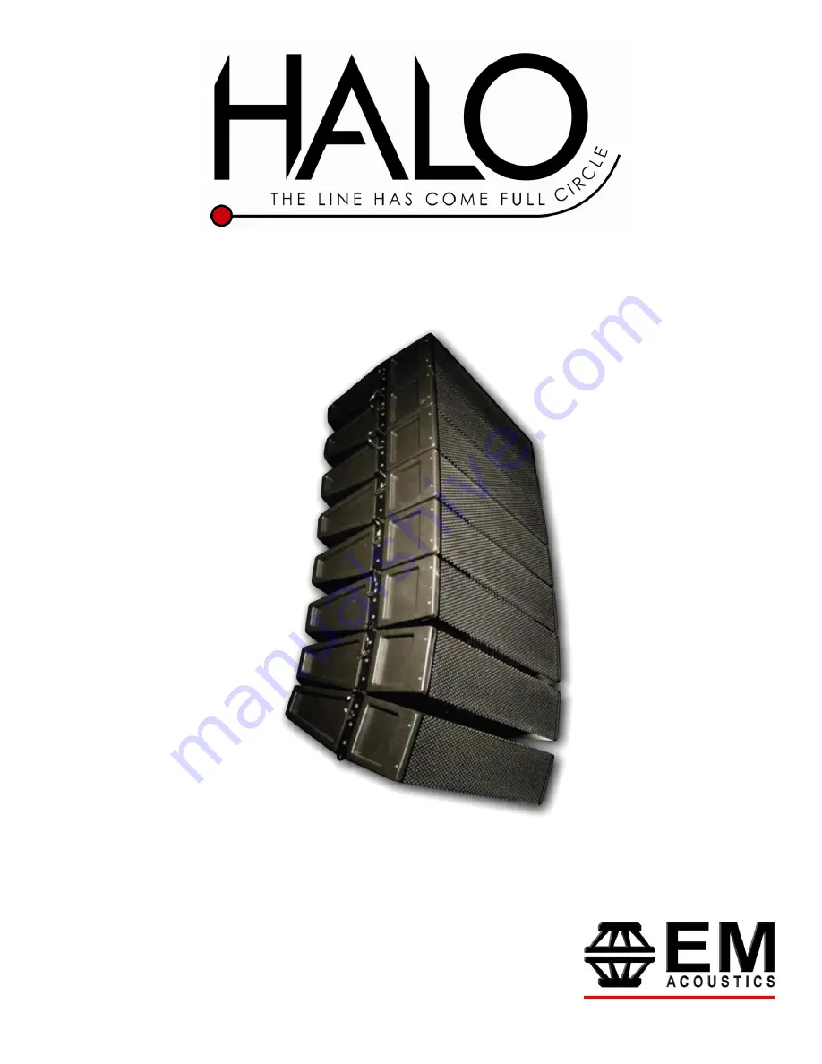 EM Acoustics HALO System User Manual Download Page 1