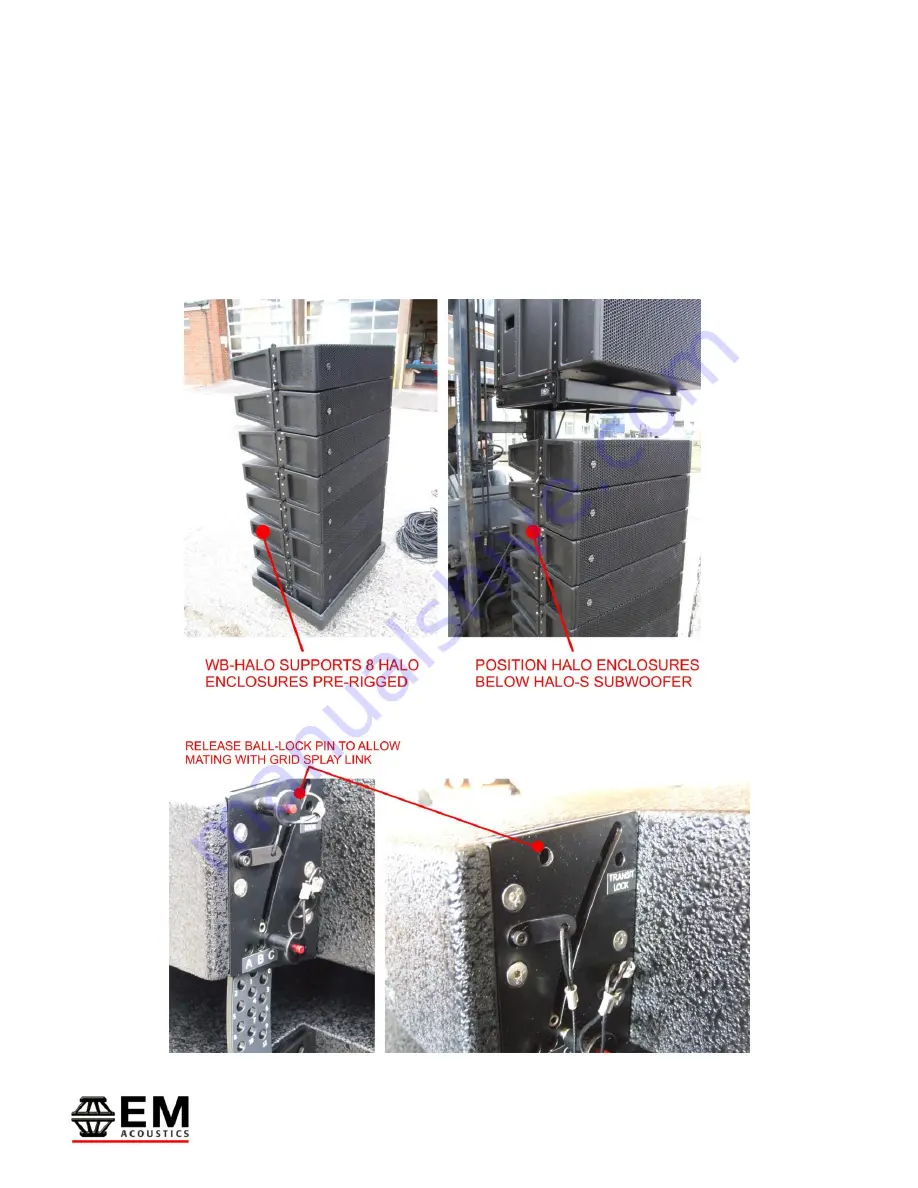 EM Acoustics HALO System User Manual Download Page 20