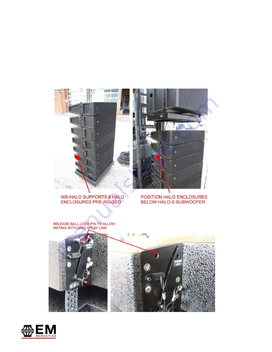 EM Acoustics HALO System User Manual Download Page 26