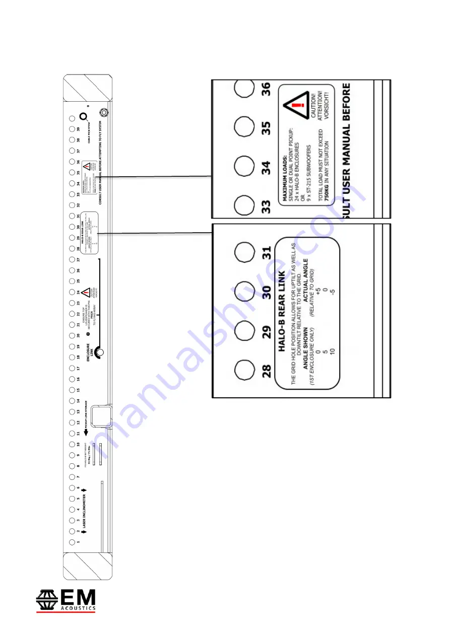 EM Acoustics ST-215 Скачать руководство пользователя страница 16