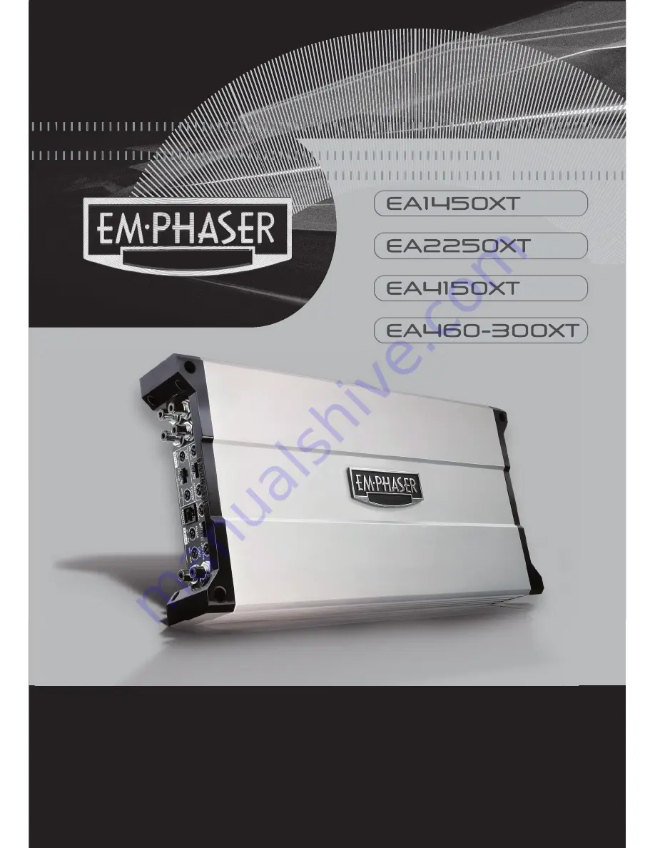 EM Phaser EA1450XT Installation & Operating Manual Download Page 1