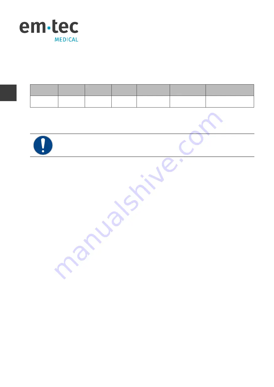 em-tec SonoTT Operating Instructions Manual Download Page 16