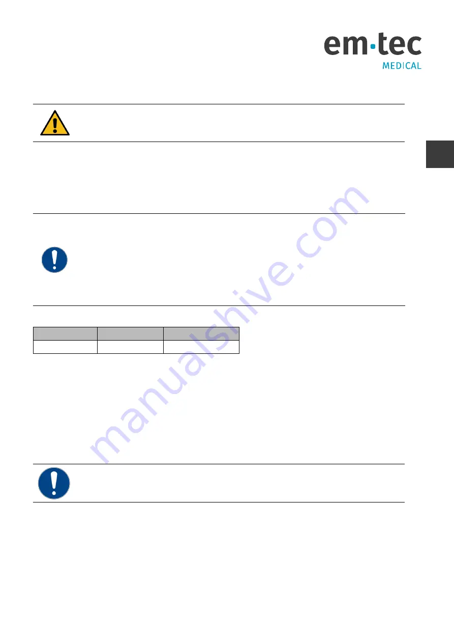 em-tec SonoTT Operating Instructions Manual Download Page 17