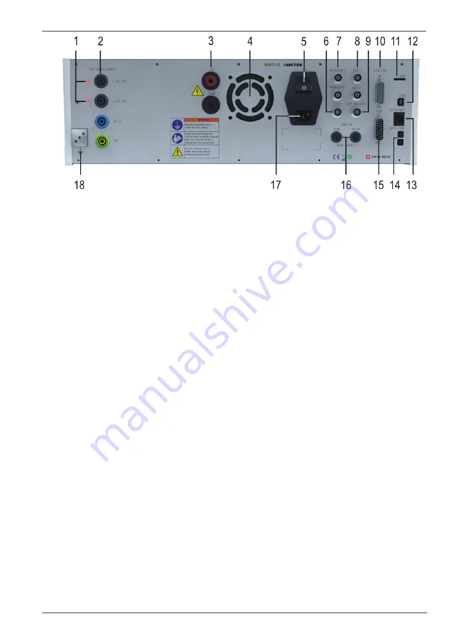 EM TEST compact NX5 bp-1-300-16 Operation Manual Download Page 40