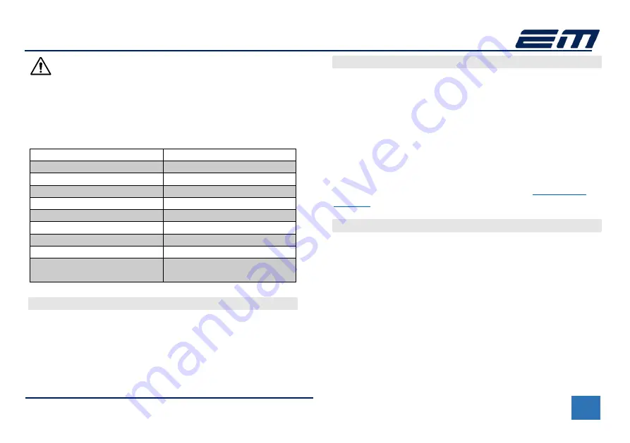 EM Epure Escape Manual Download Page 11