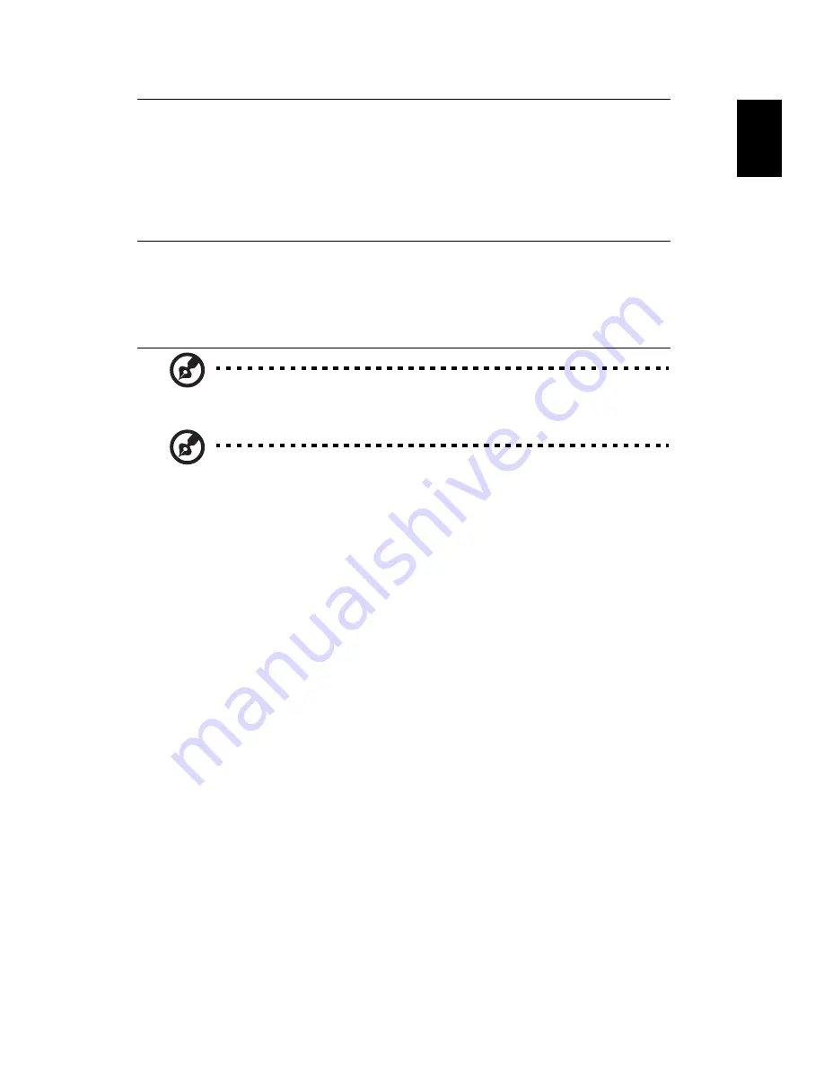 eMachines E520 Series Quick Manual Download Page 11