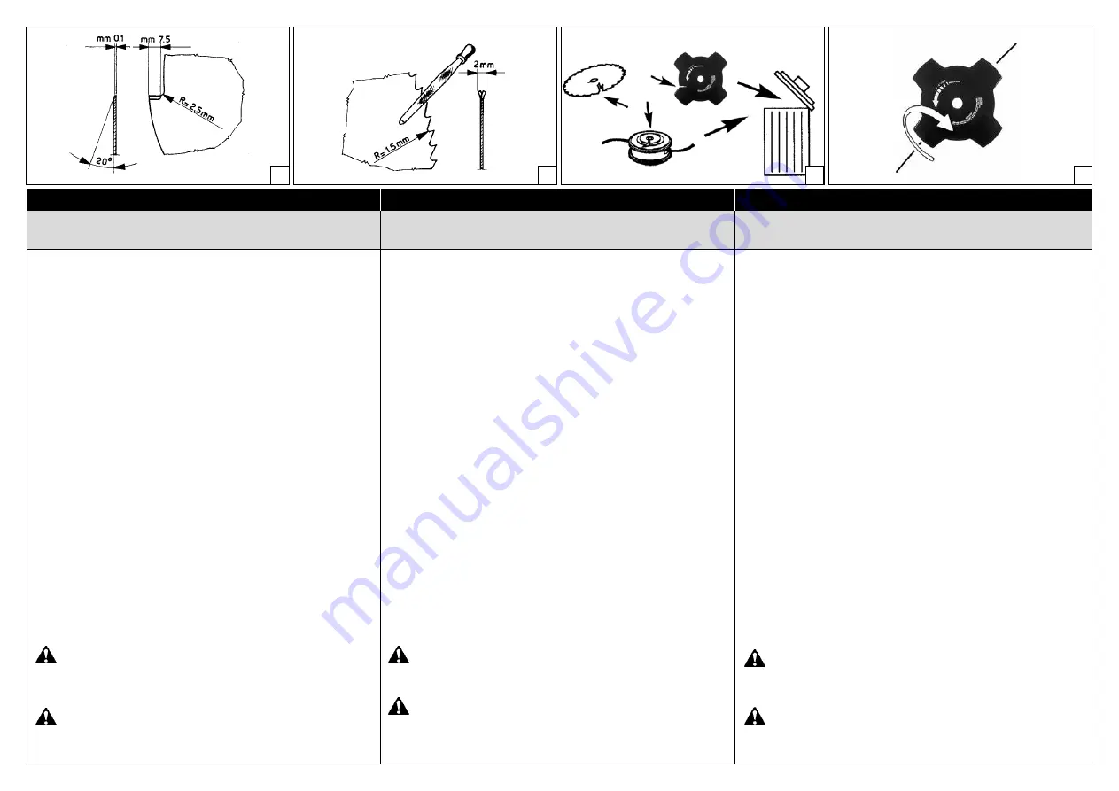 EMAK efco 8465 ERGO Operators Instruction Book Download Page 46