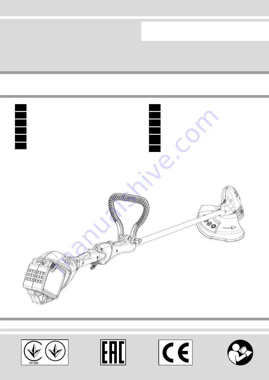 EMAK Efco DSi 30 Operators Instruction Book Download Page 1