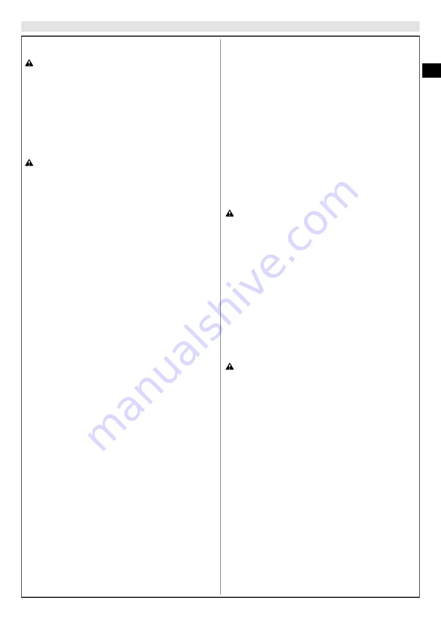 EMAK Efco DSi 30 Operators Instruction Book Download Page 19