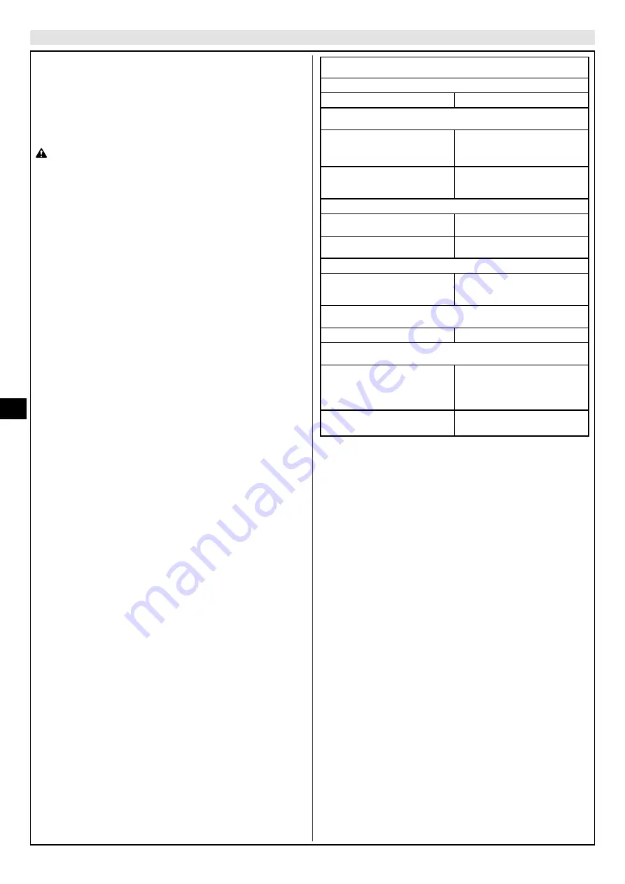 EMAK Efco TGi 45 Operators Instruction Book Download Page 94