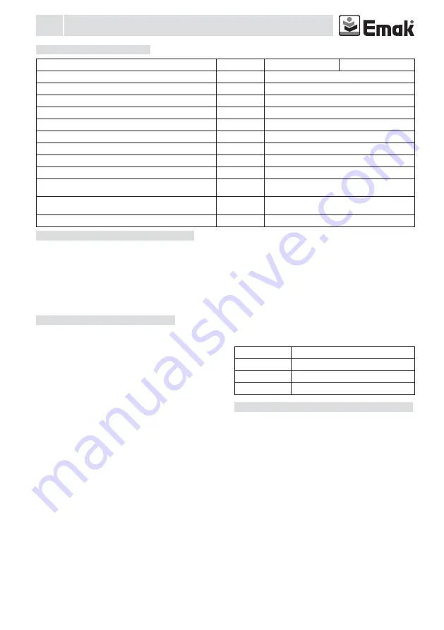 EMAK HC 750 E Operators Instruction Book Download Page 26