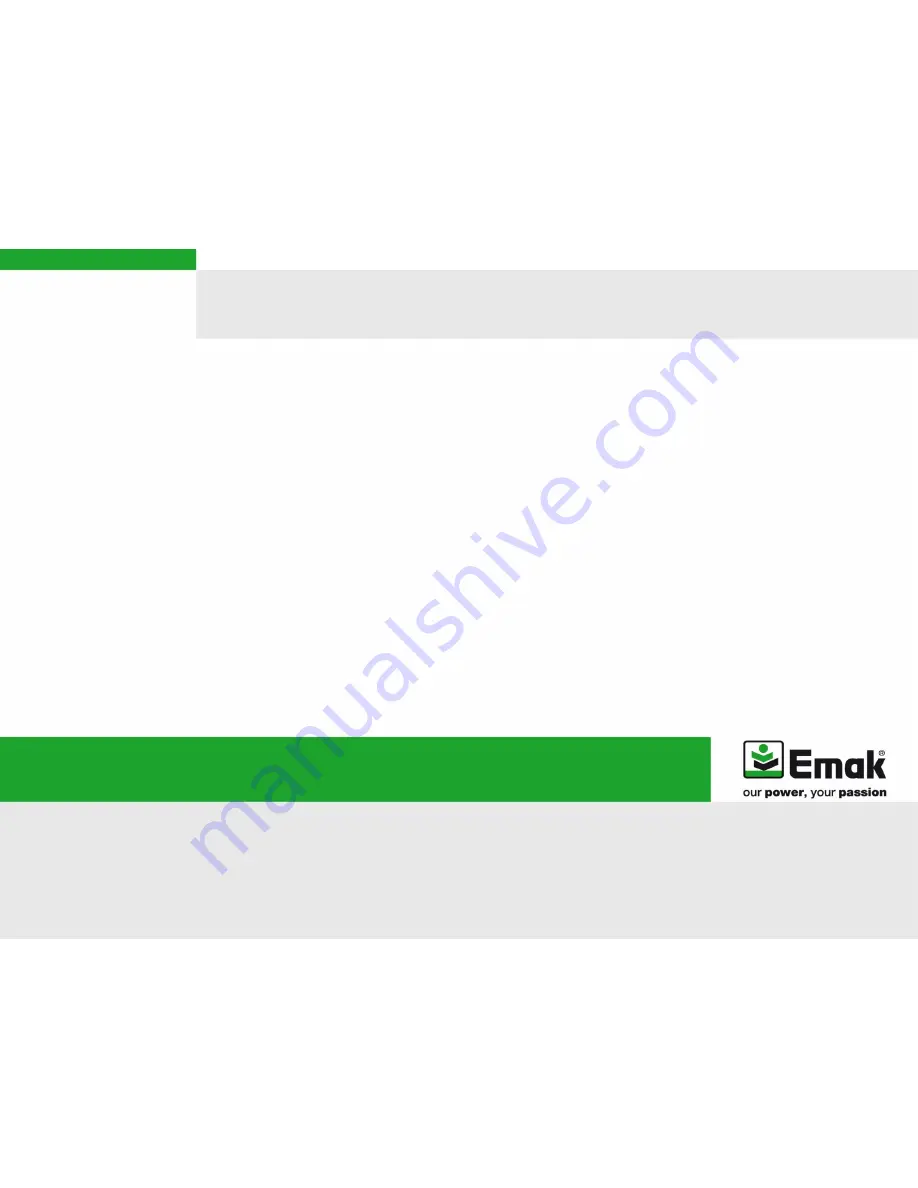 EMAK IP 1210 S Workshop Manual Download Page 1