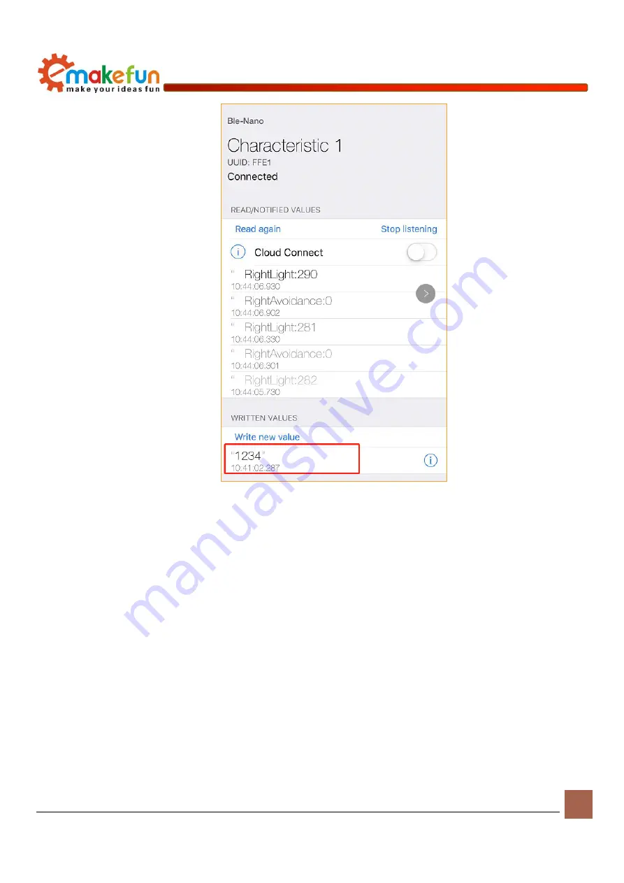Emakefun BLE-Nano Operating Manual Download Page 29