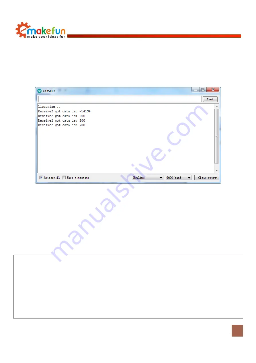 Emakefun RF-NANO Operating Instructions Manual Download Page 33