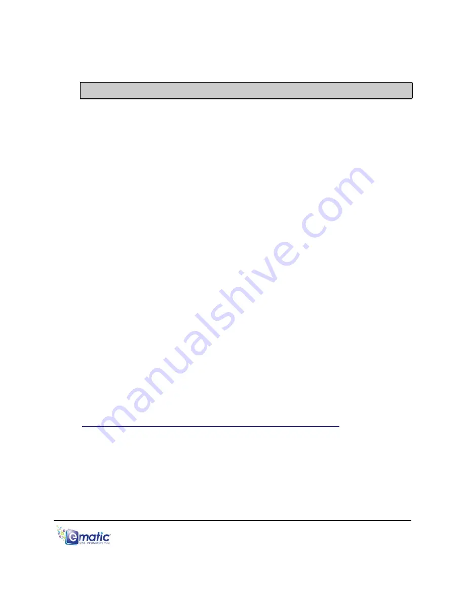 Ematic E4 series User Manual Download Page 14