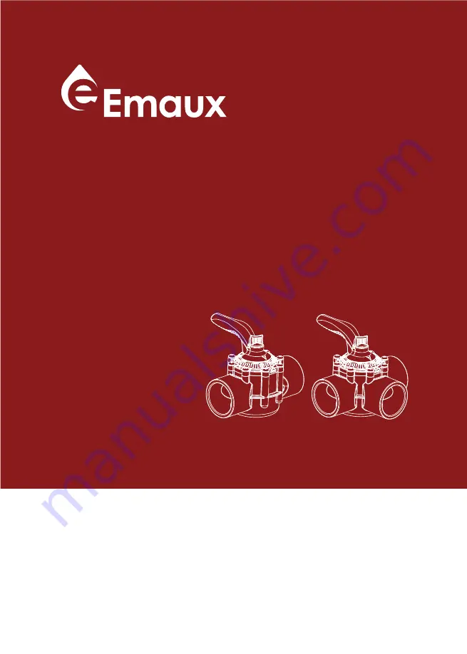 emaux 91600005 Installation And Operation Manual Download Page 1