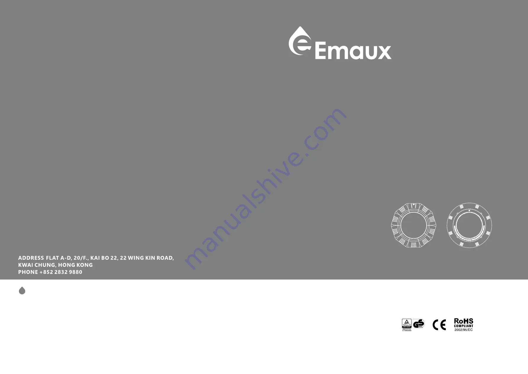 emaux LED-P100 series Installation And Operation Manual Download Page 16