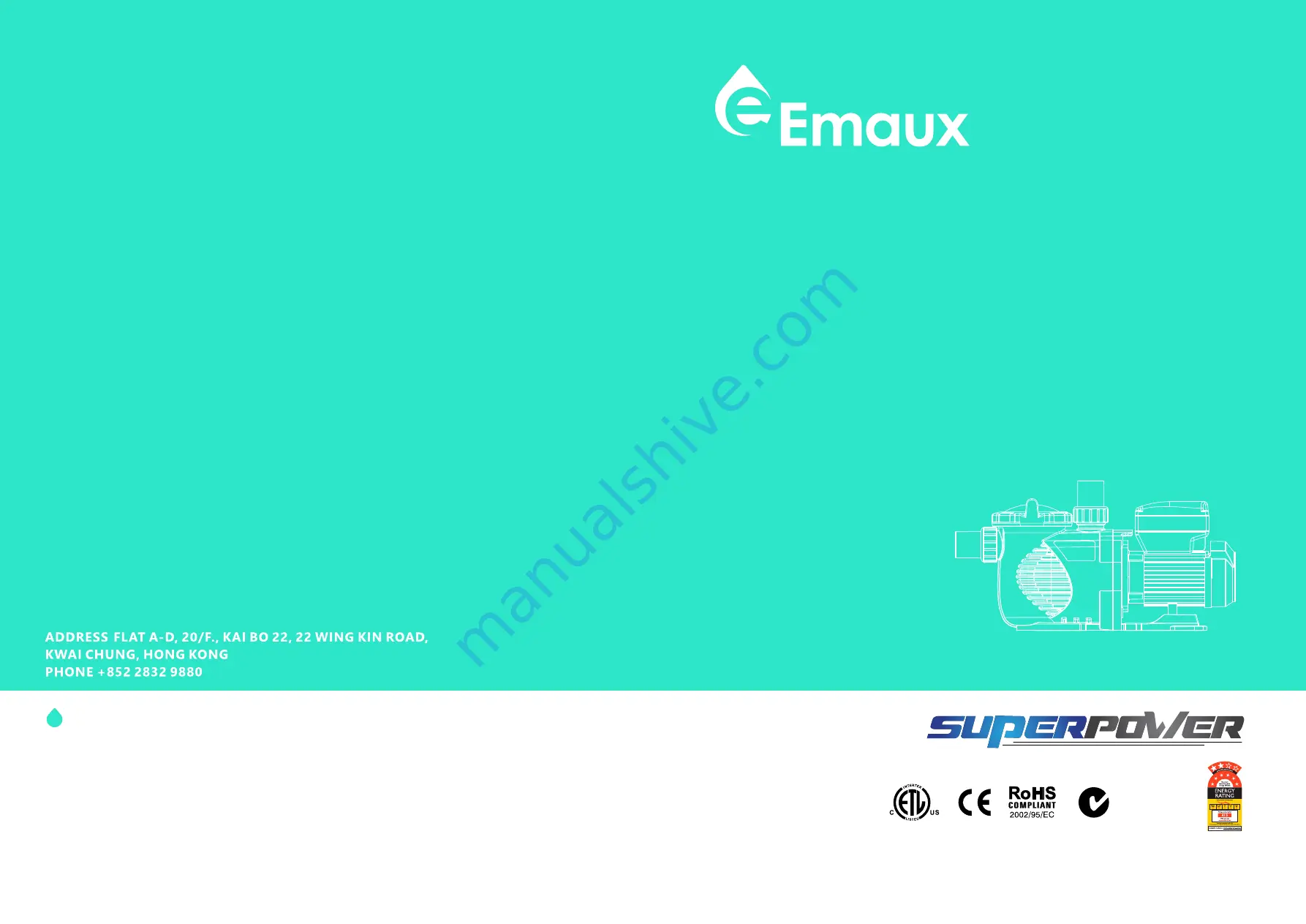 emaux SPV Series User Manual Download Page 1