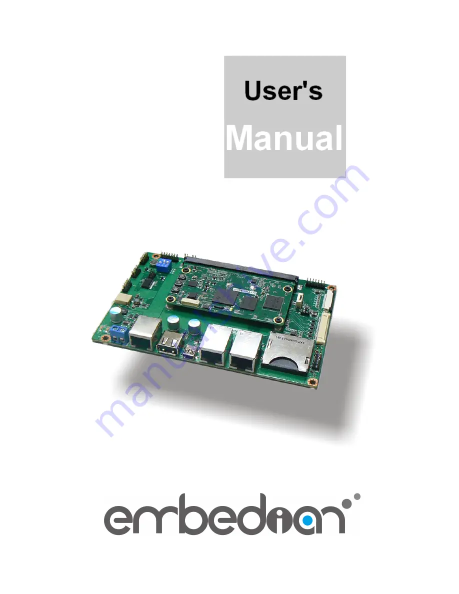 Embedian SMARC T335x User Manual Download Page 1