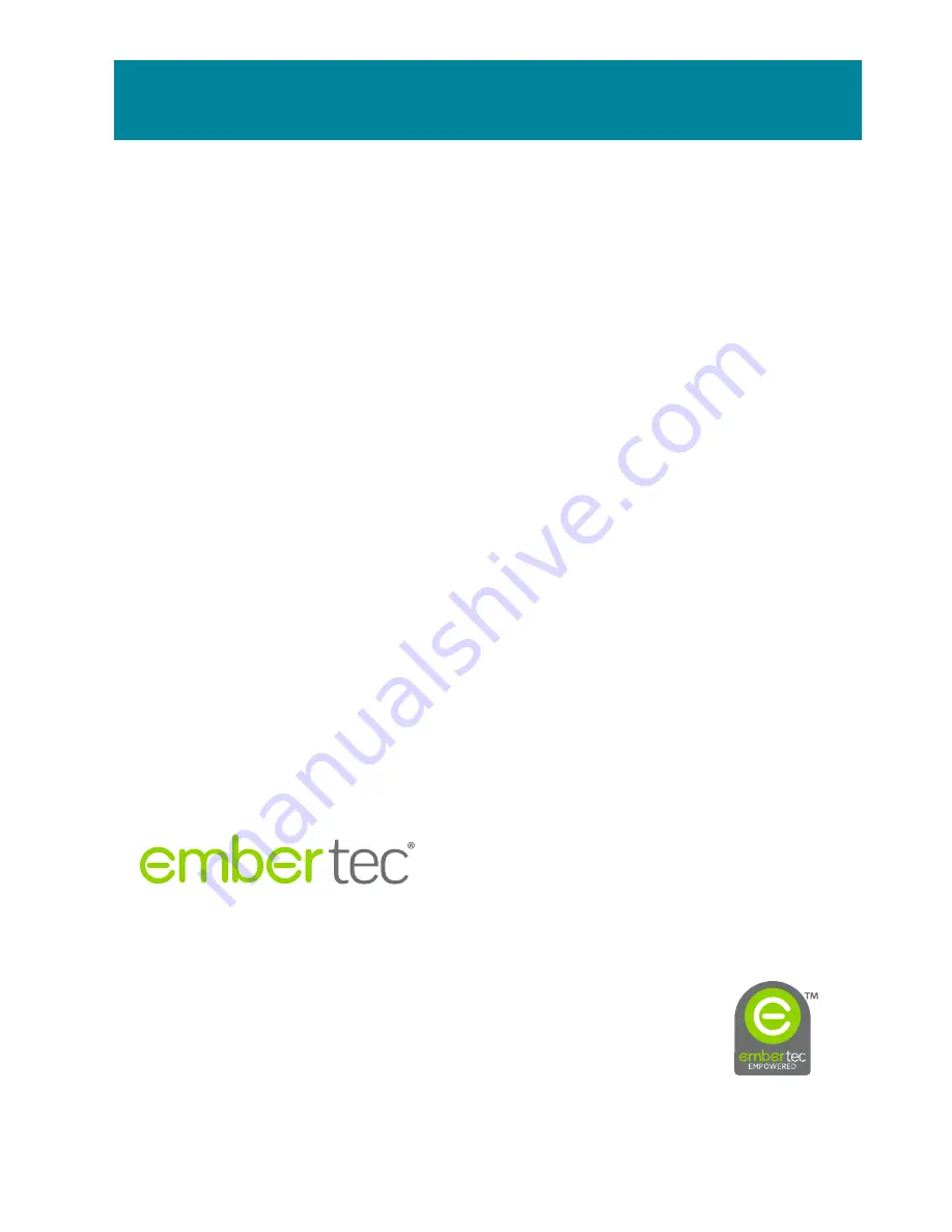 Embertec ESUSAV8-ET-10C User Manual Download Page 20