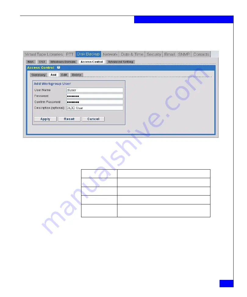 EMC DL3D 1500 Administrator'S Manual Download Page 103