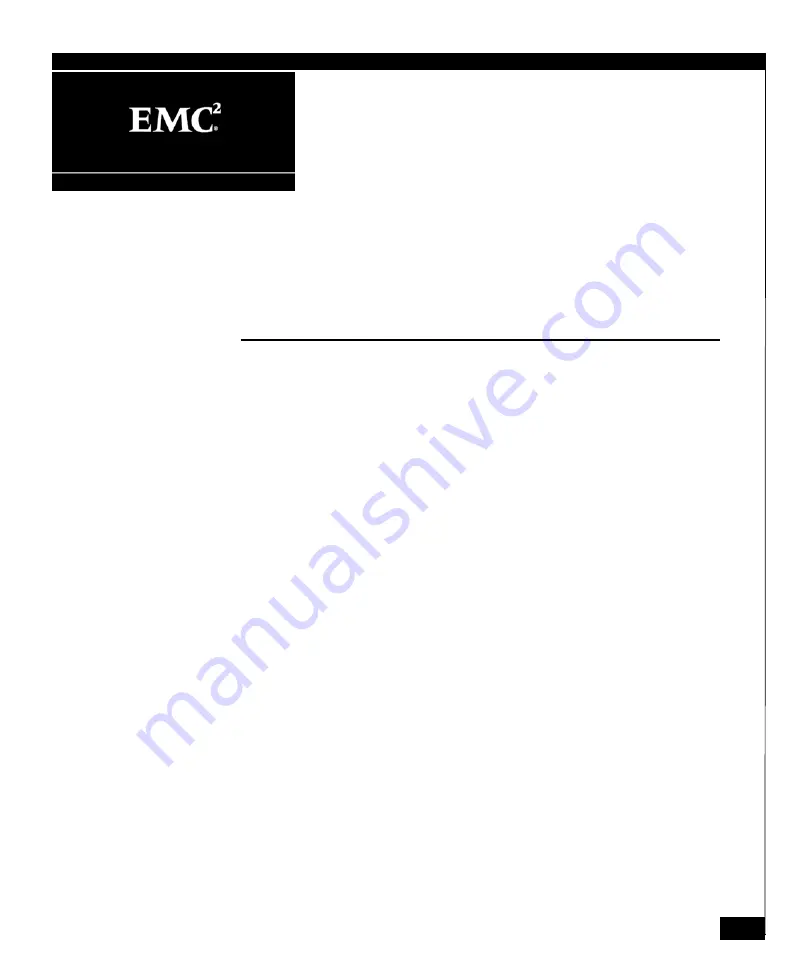 EMC2 DS-F20P-10GigE Installation And Replacement Manual Download Page 1