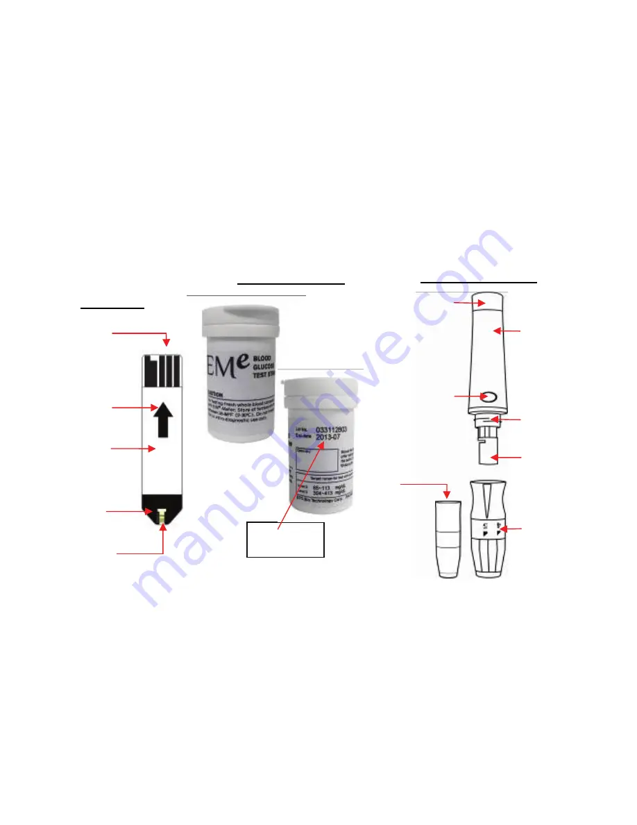 EME Self-Monitoring Blood Glucose Meter Скачать руководство пользователя страница 13