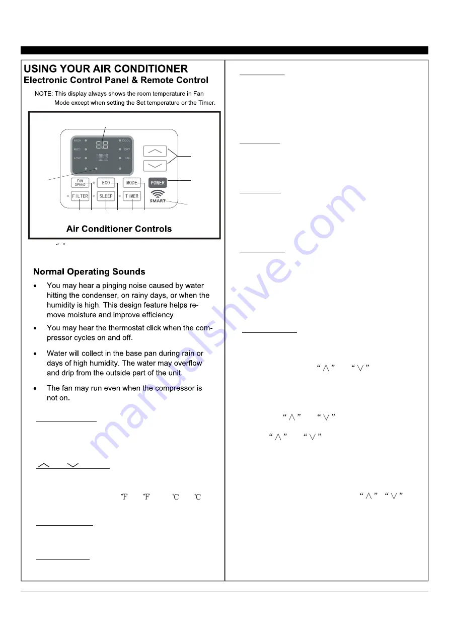 Emerson Quiet Kool 10000 BTU Owner'S Manual Download Page 17