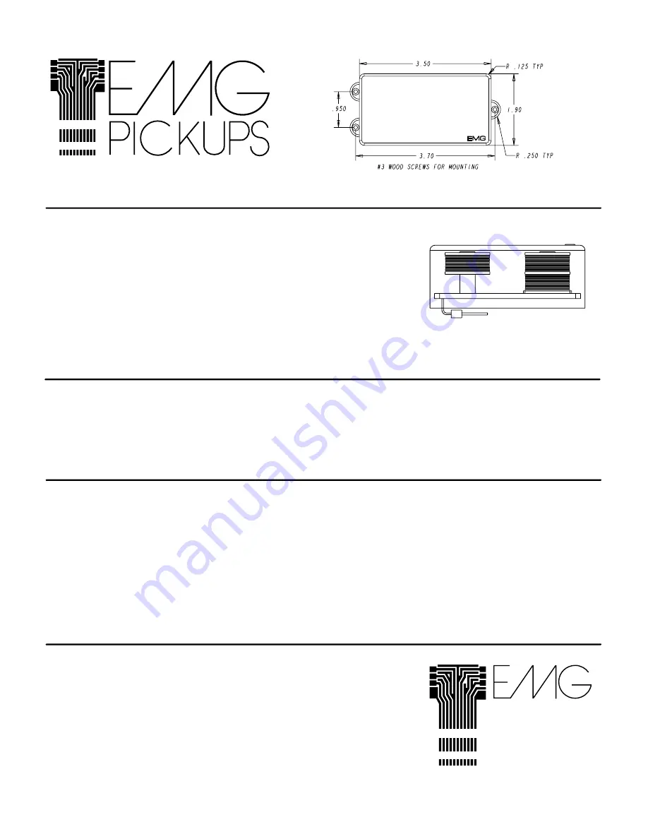 EMG MMTW Dual Mode Installation Information Download Page 1