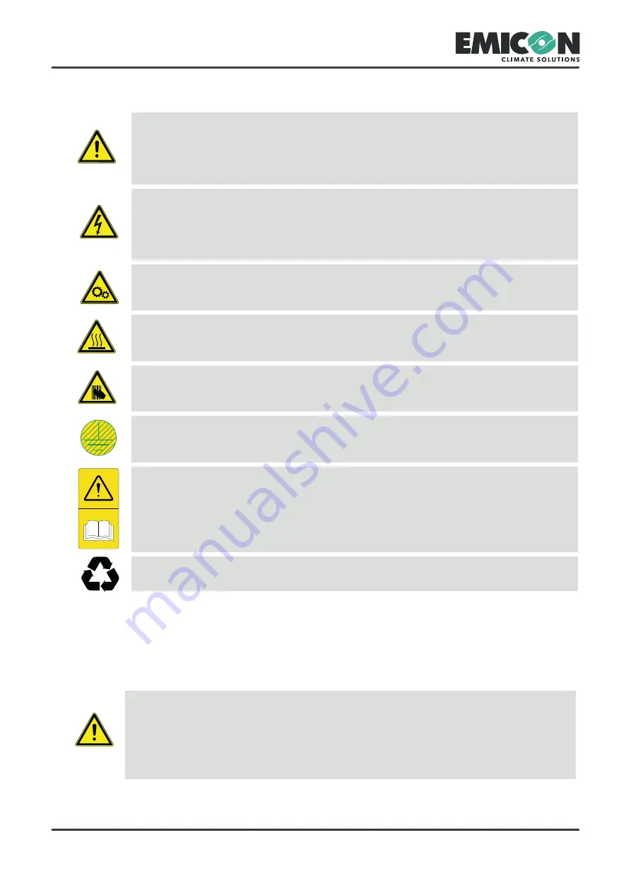 Emicon EMIBYTE DXi.H Use And Maintenance Download Page 8