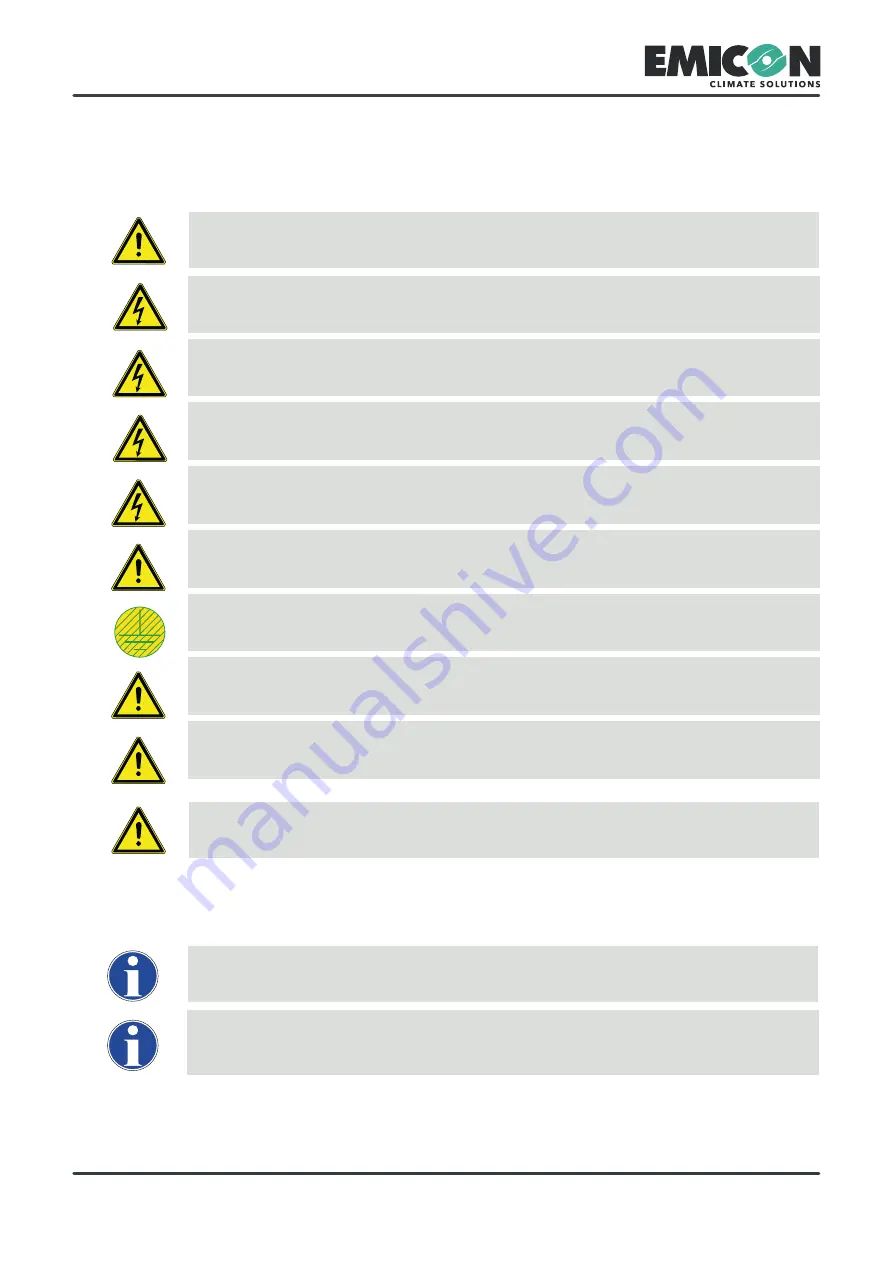 Emicon EMIBYTE DXi.H Use And Maintenance Download Page 46