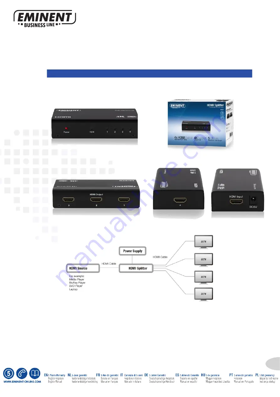 Eminent AB7815 Quick Start Manual Download Page 3