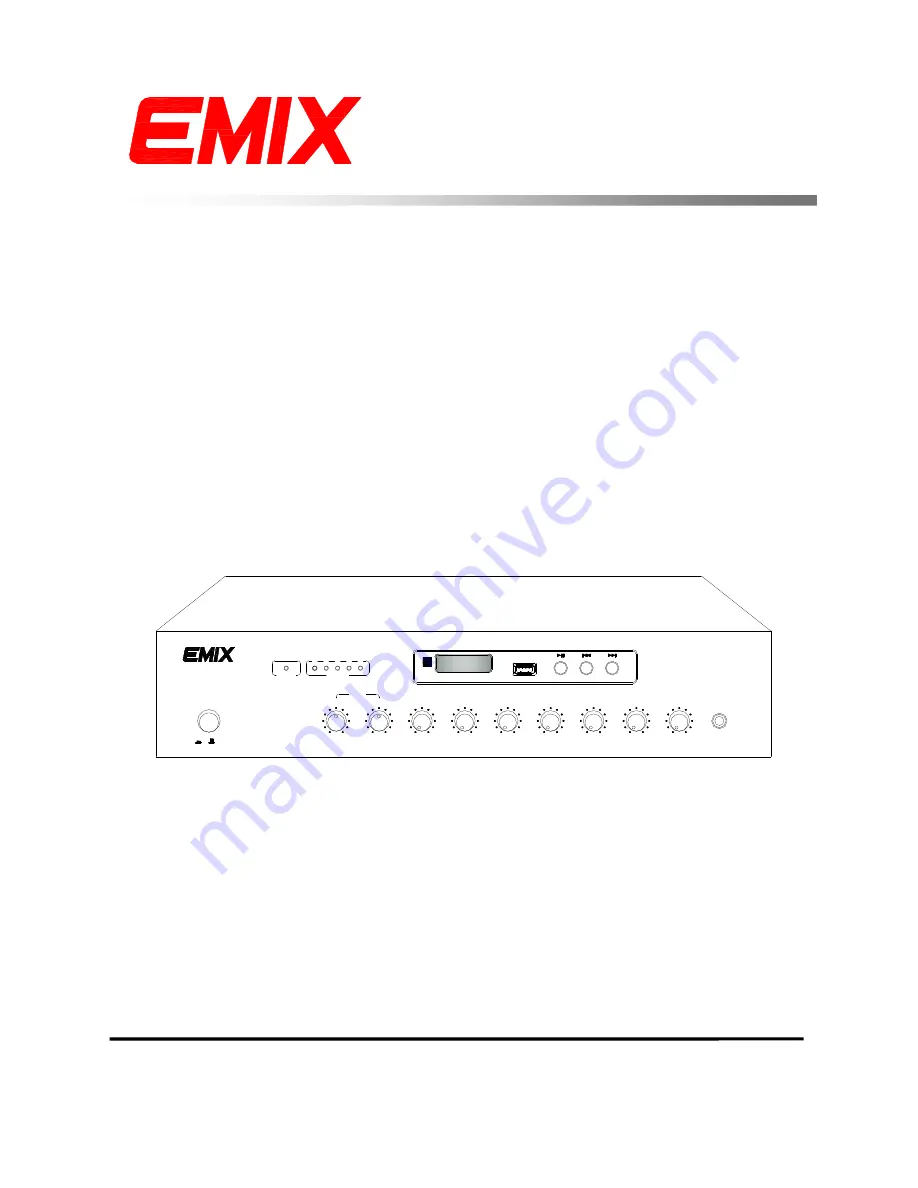 EMIX EMMA-120B Owner'S Manual Download Page 1