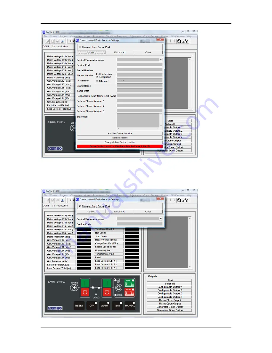 EMKO EAOM-210 FLJ User Manual Download Page 96