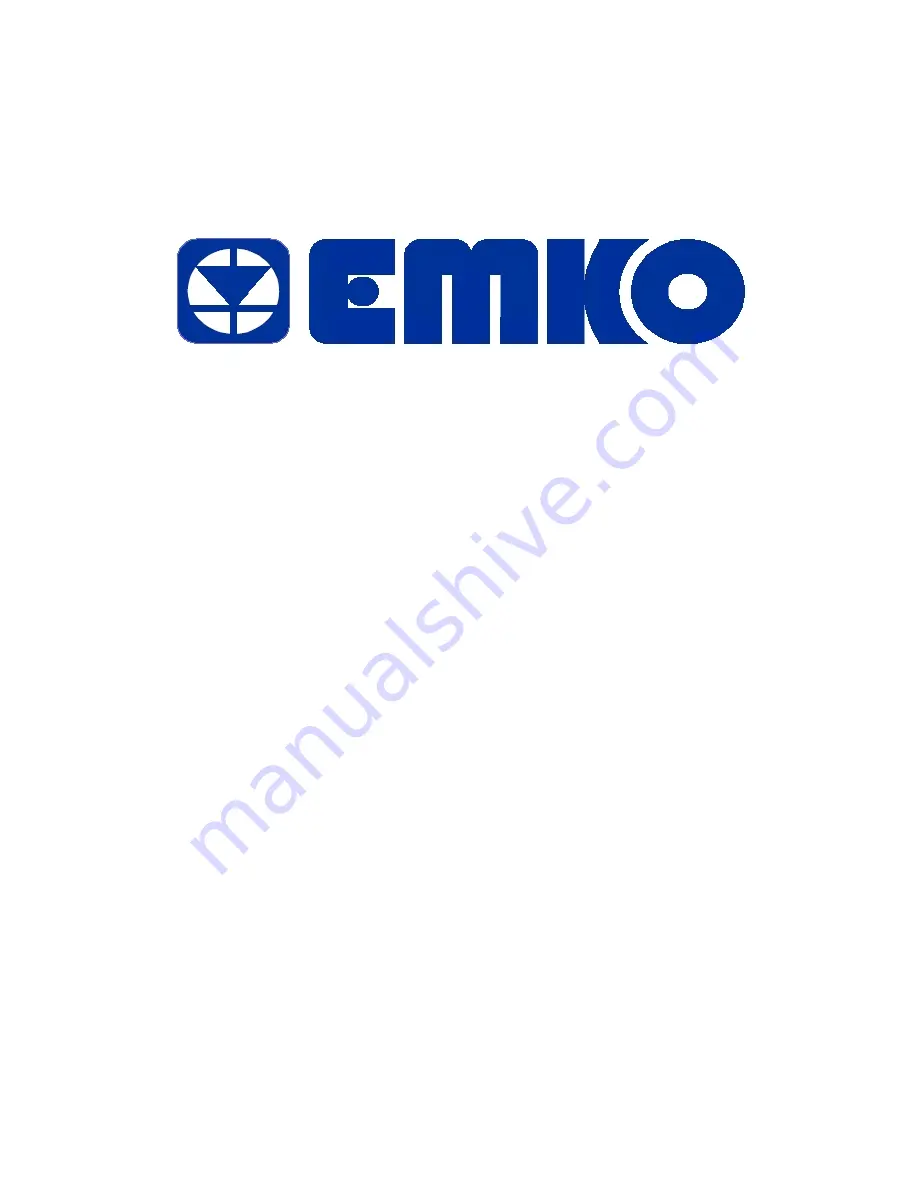 EMKO EPC-1 Instruction Manual Download Page 1