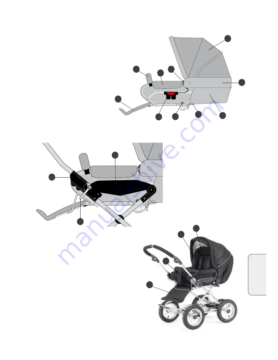 Emmaljunga Duo Combi Sport stroller 3-in-1 Скачать руководство пользователя страница 71