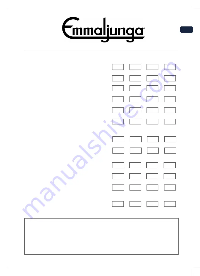 Emmaljunga NXT TWIN Instruction Manual Download Page 51