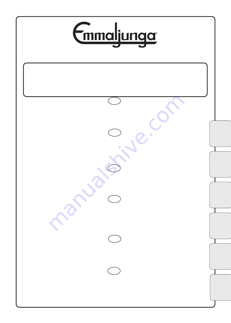 Emmaljunga Toddler Roller Manual Download Page 3