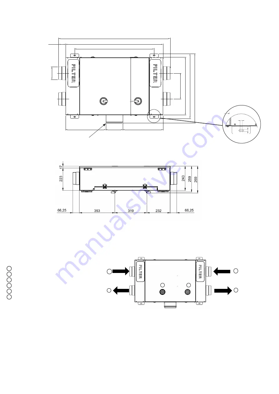 emmeti RECUPERA SLIM B-110 Installation Manual And Using Instructions Download Page 23