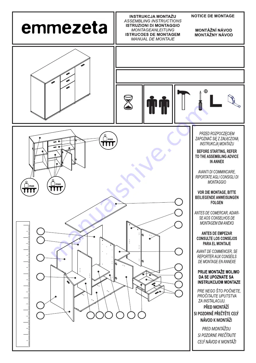 Emmezeta MILIS 120407 Assembling Instructions Download Page 1