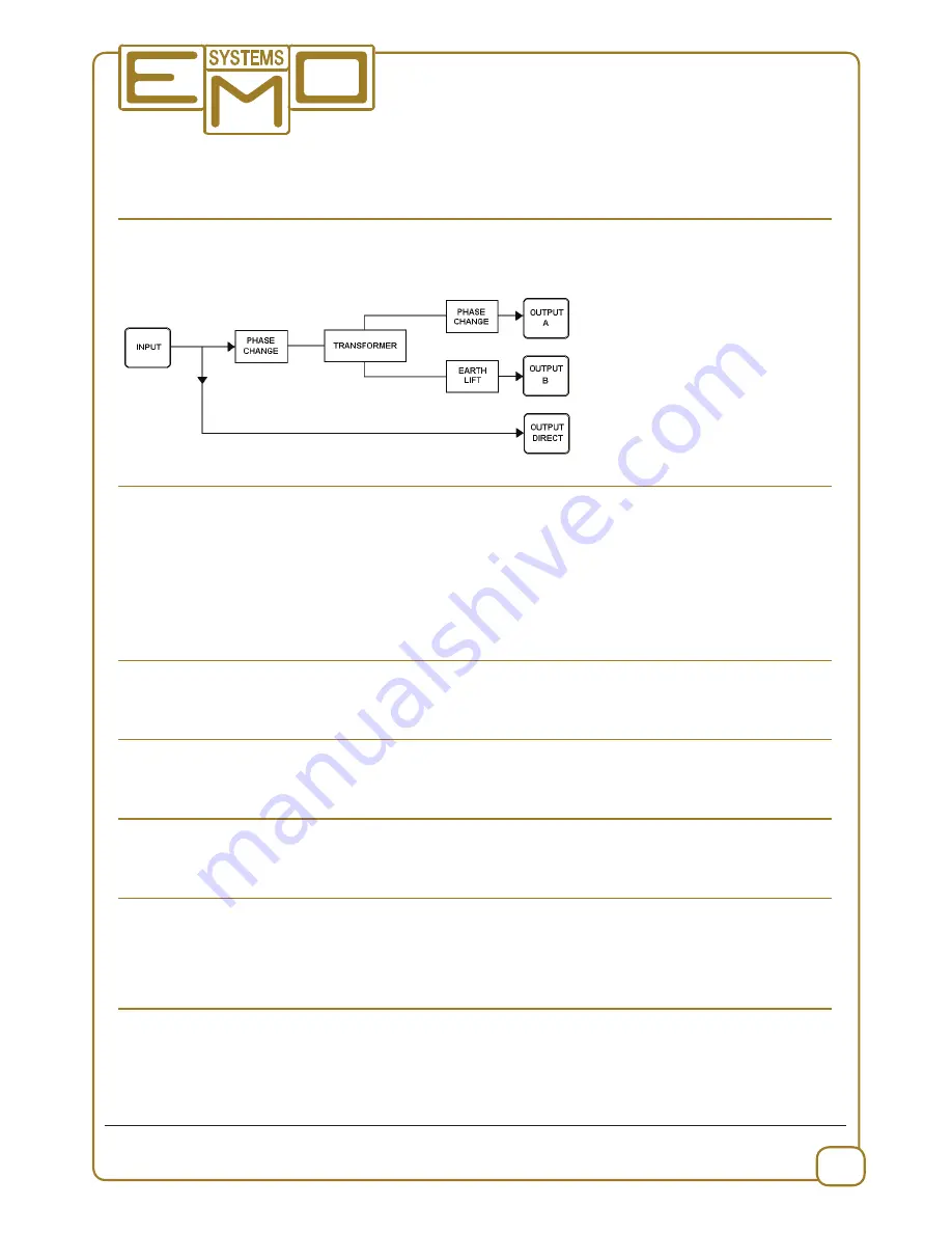 EMO Systems E335 Instructions For Use Download Page 1