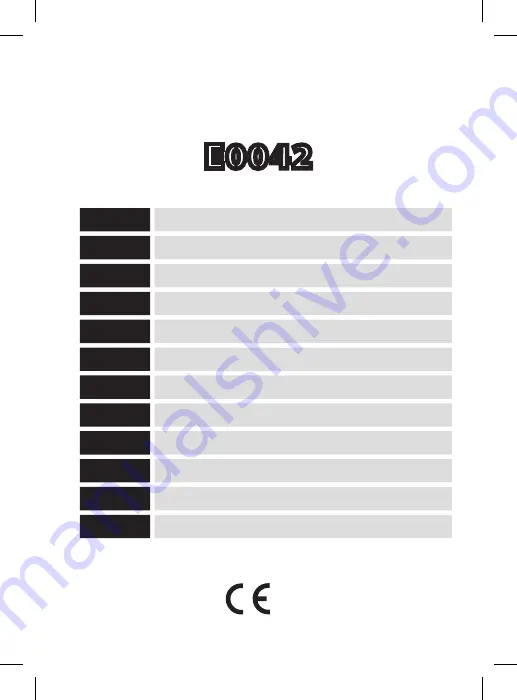 Emos E0042 Manual Download Page 1