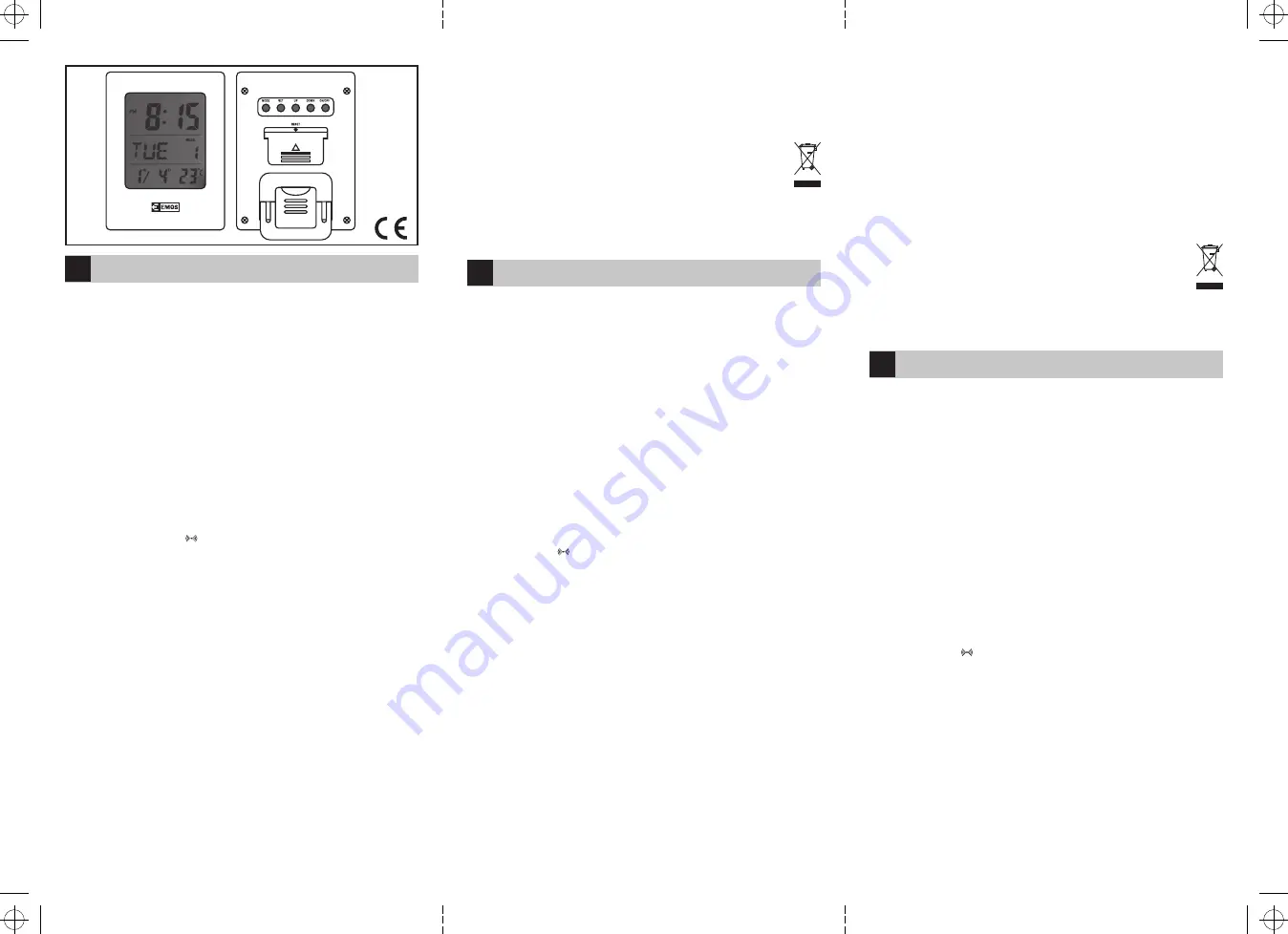 Emos TD-011M Instructions Download Page 1