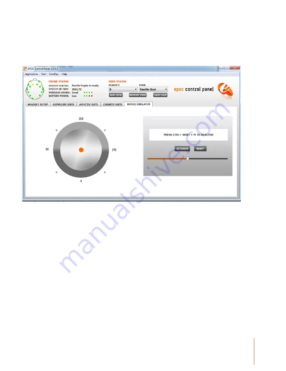 Emotiv EPOC User Manual Download Page 42