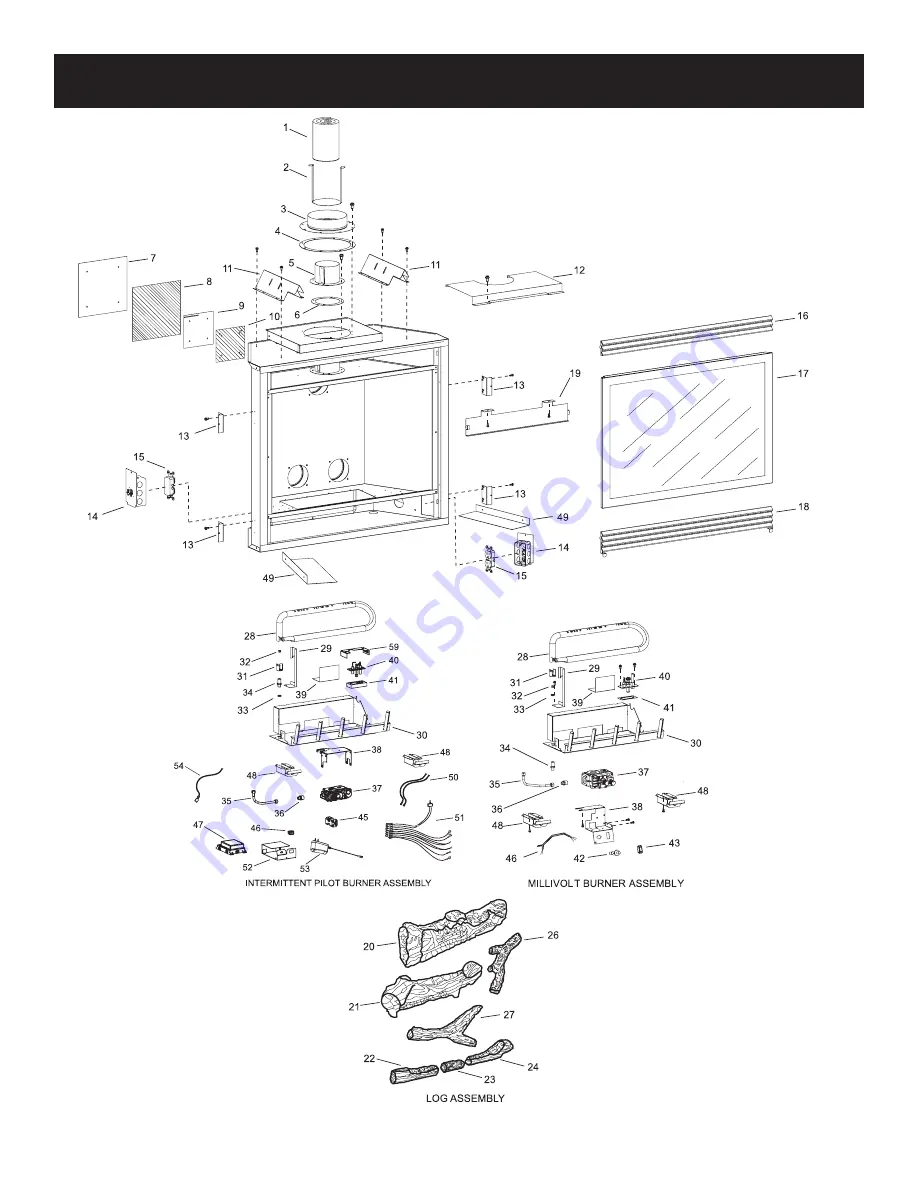 Empire Comfort Systems MILLIVOLT DVD32FP30N-3 Скачать руководство пользователя страница 57