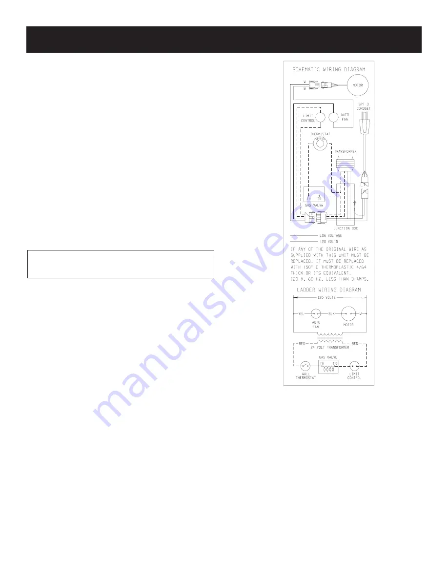 Empire Heating Systems DV-55T-1 Installation Instructions And Owner'S Manual Download Page 14