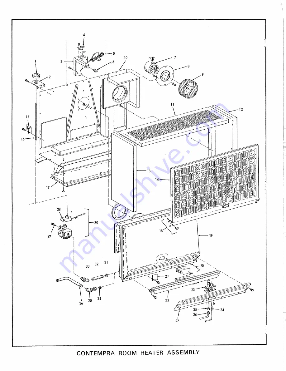 Empire Contempra DVF325-4 Installation And Operating Insctructions Download Page 6