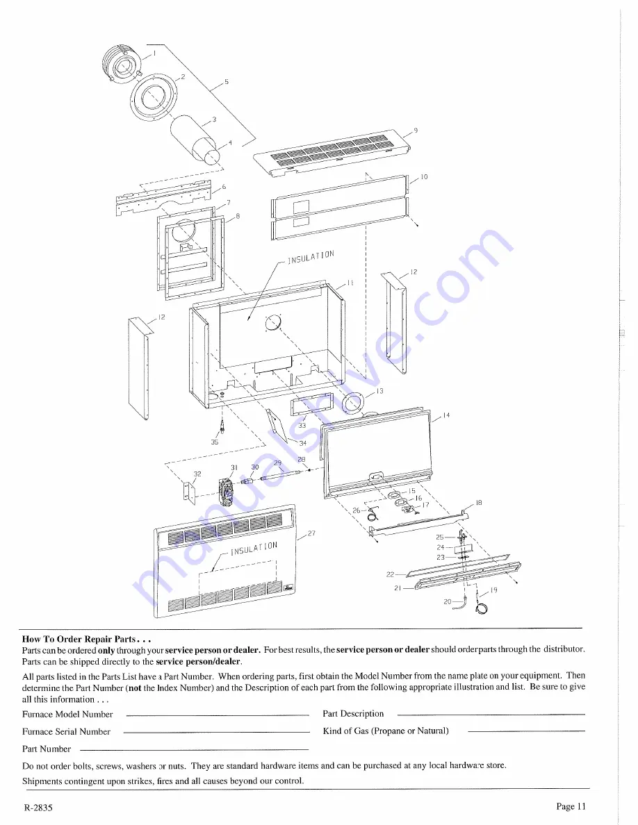 Empire DV-35-2MH Installation Instructions And Owner'S Manua Download Page 11