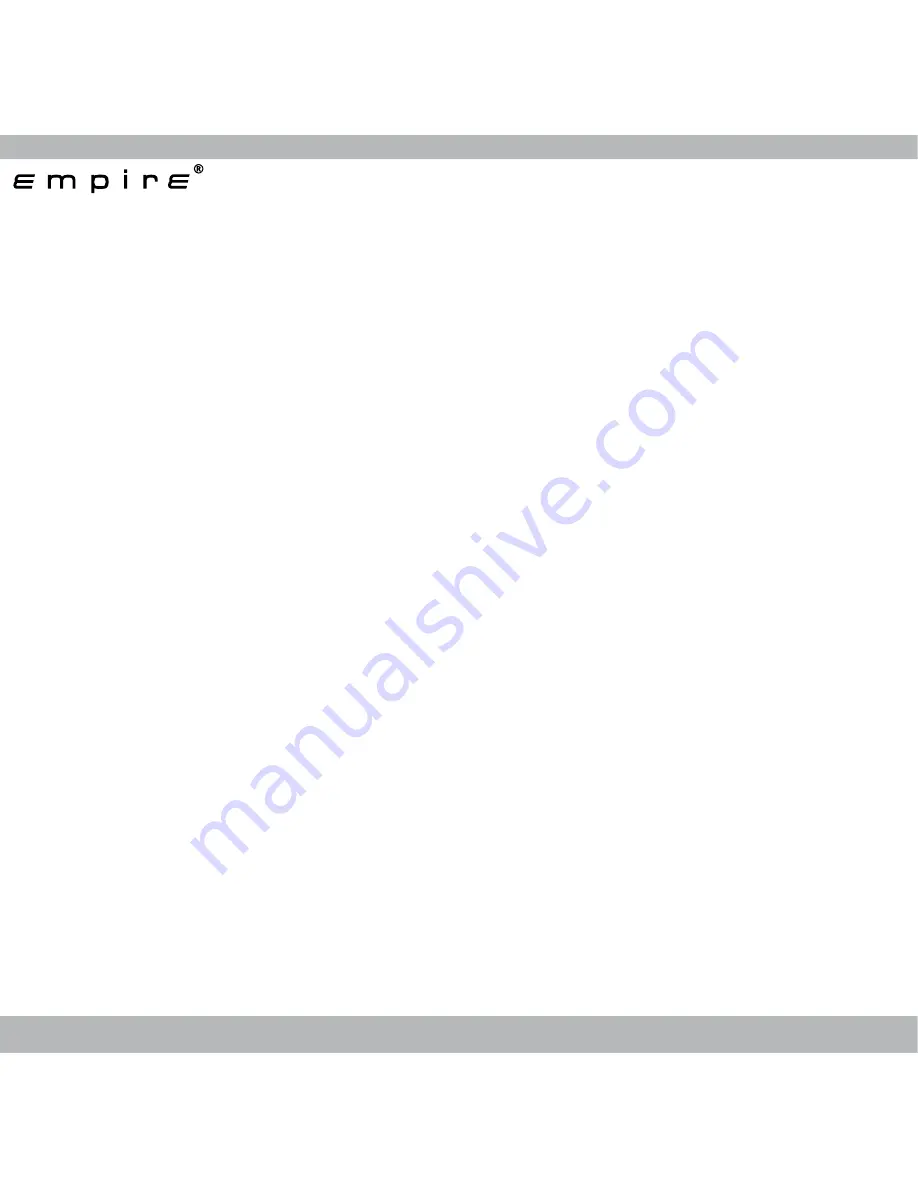 Empire S-5000 User Manual Download Page 20