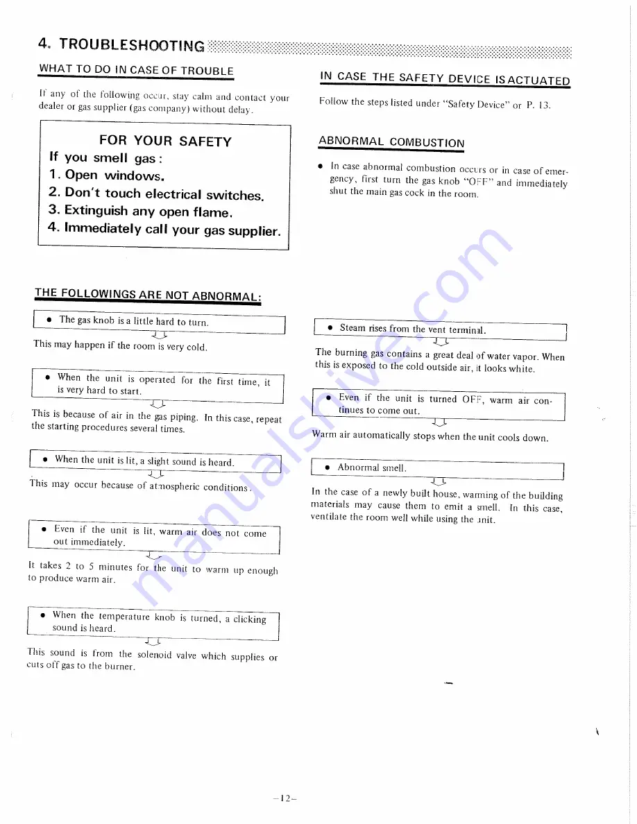 Empire VEP-80L Installation And Owner'S Manual Download Page 12